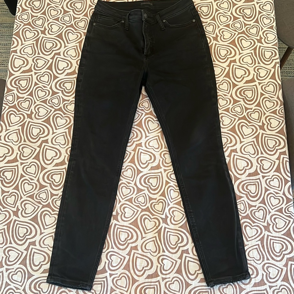 Silver Jeans Co. | High Note Skinny | Sz 28 Ankle | Stonewashed Black